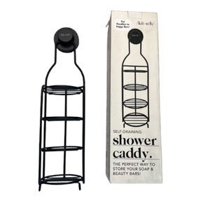 Kitsch Self-Draining Shower Caddy New in Box